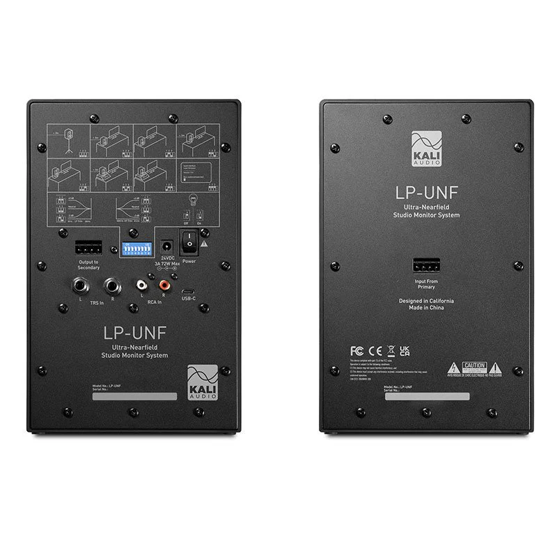 Kali Audio LP-UNF Near Field Active Speakers (Pair) - Image 8