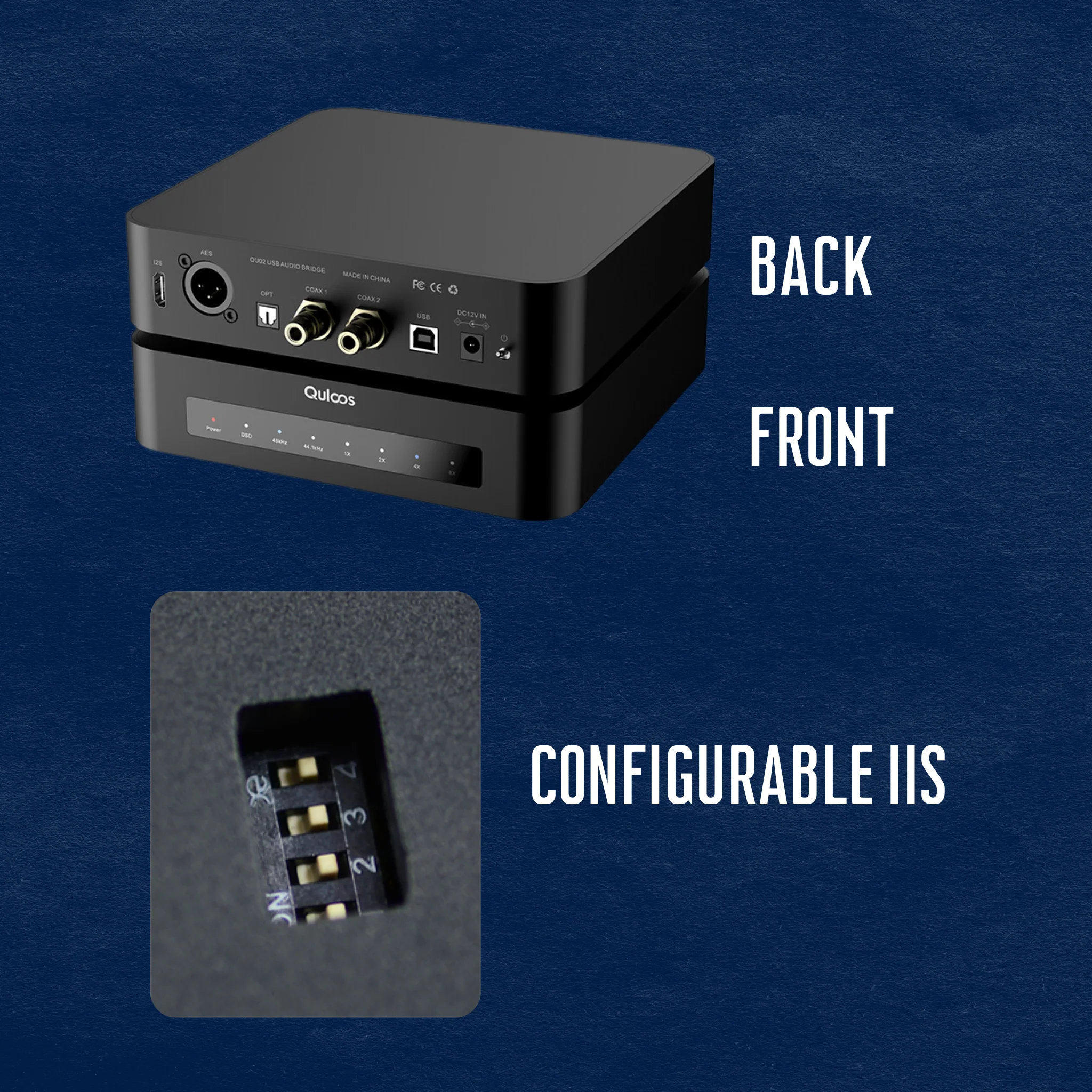 Quloos QU02 USB Bridge DDC - Image 5