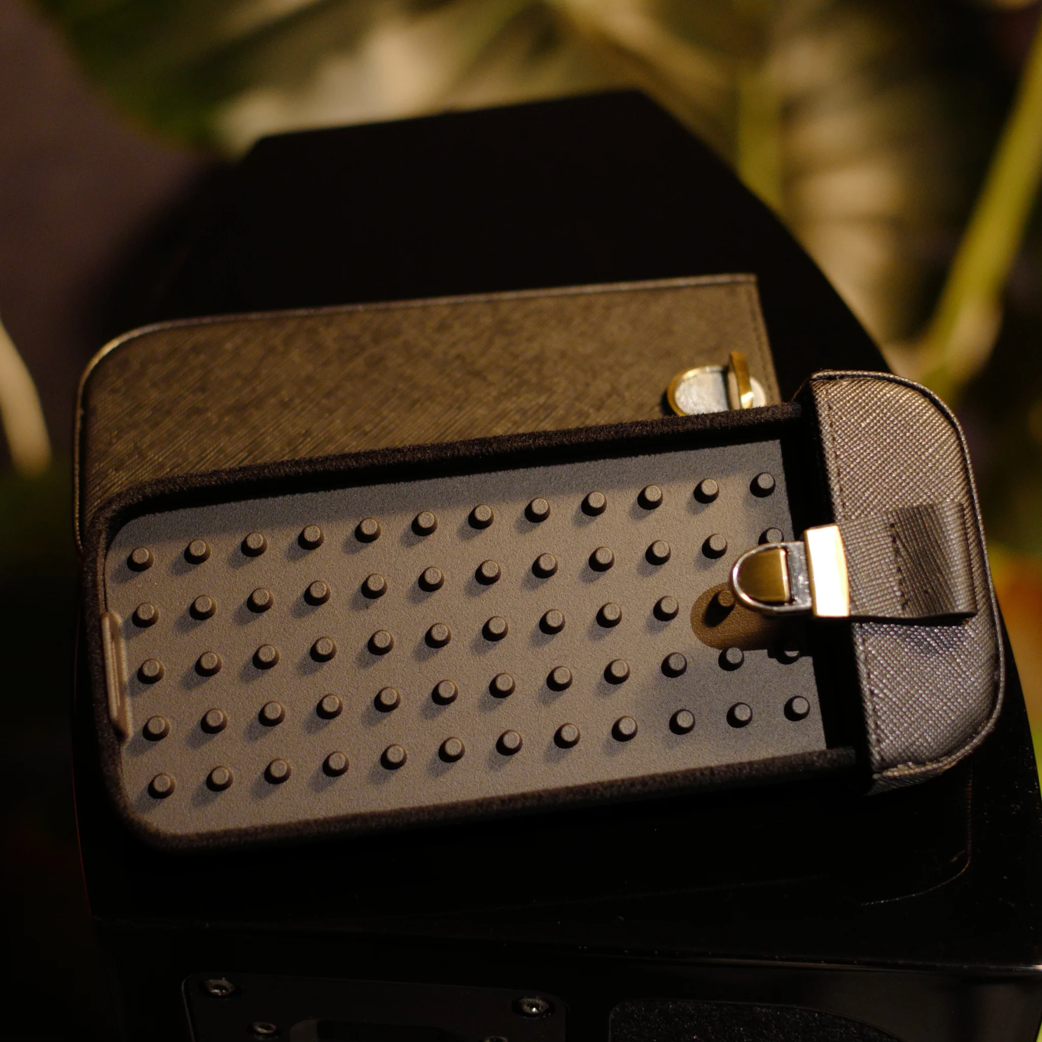 Subtonic Eartip Leather Case with 3D Printed Insert - Image 3