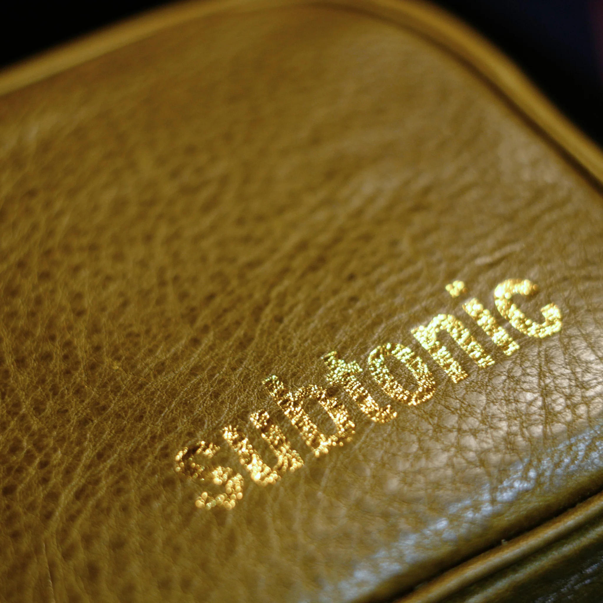 Subtonic OLIVE Handmade Leather IEM Pouch - Image 4