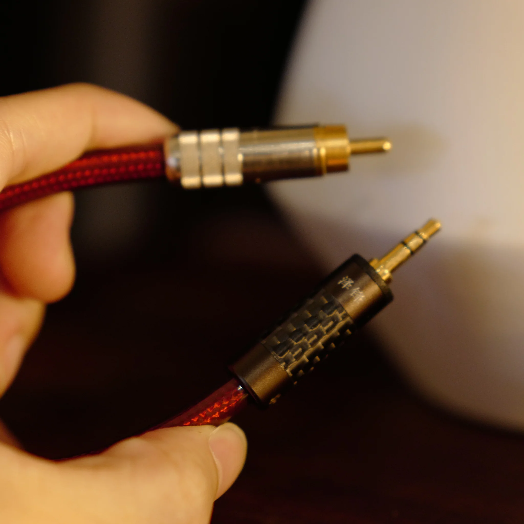 Zephone Crimson Coaxial RCA to 3.5mm interconnect cable - Image 3